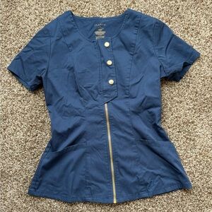 Jaanuu scrub top Navy blue